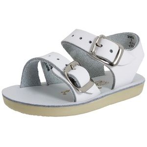 Salt Water Sandals Girls' Sea Wees White Sandals